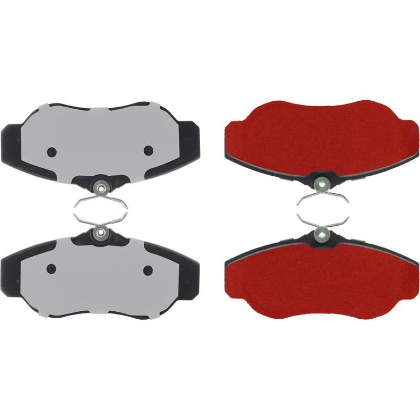 CENTRIC PARTS 500.06760 PQ PRO Disc Brake Pads with Hardware