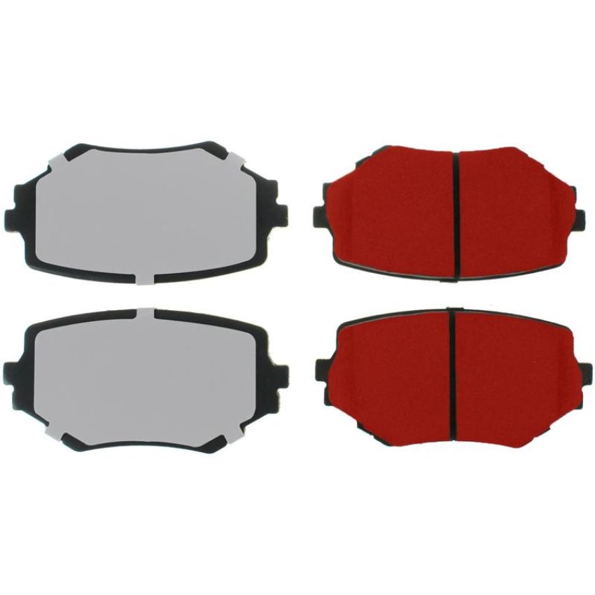 CENTRIC PARTS 500.06800 PQ PRO Disc Brake Pads with Hardware