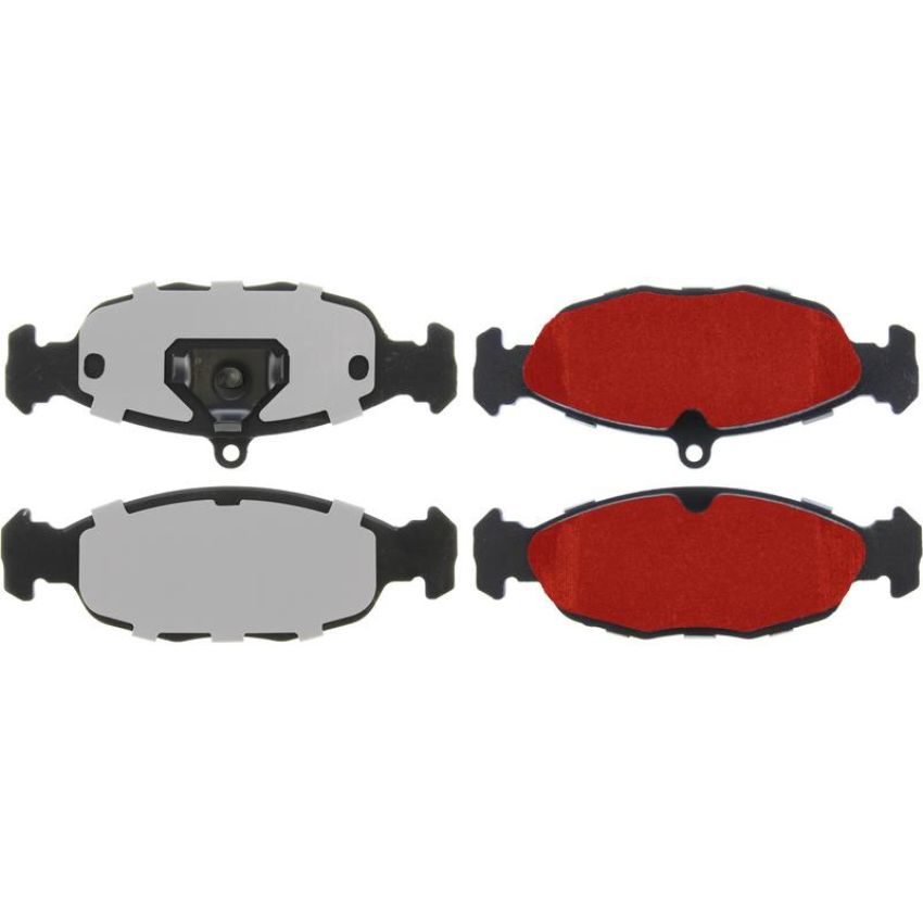 CENTRIC PARTS 500.06880 PQ PRO Disc Brake Pads with Hardware