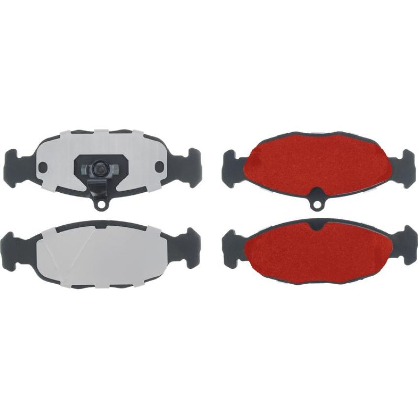 CENTRIC PARTS 500.06881 PQ PRO Disc Brake Pads with Hardware