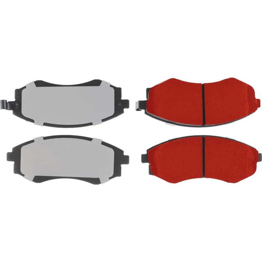 CENTRIC PARTS 500.07000 PQ PRO Disc Brake Pads with Hardware