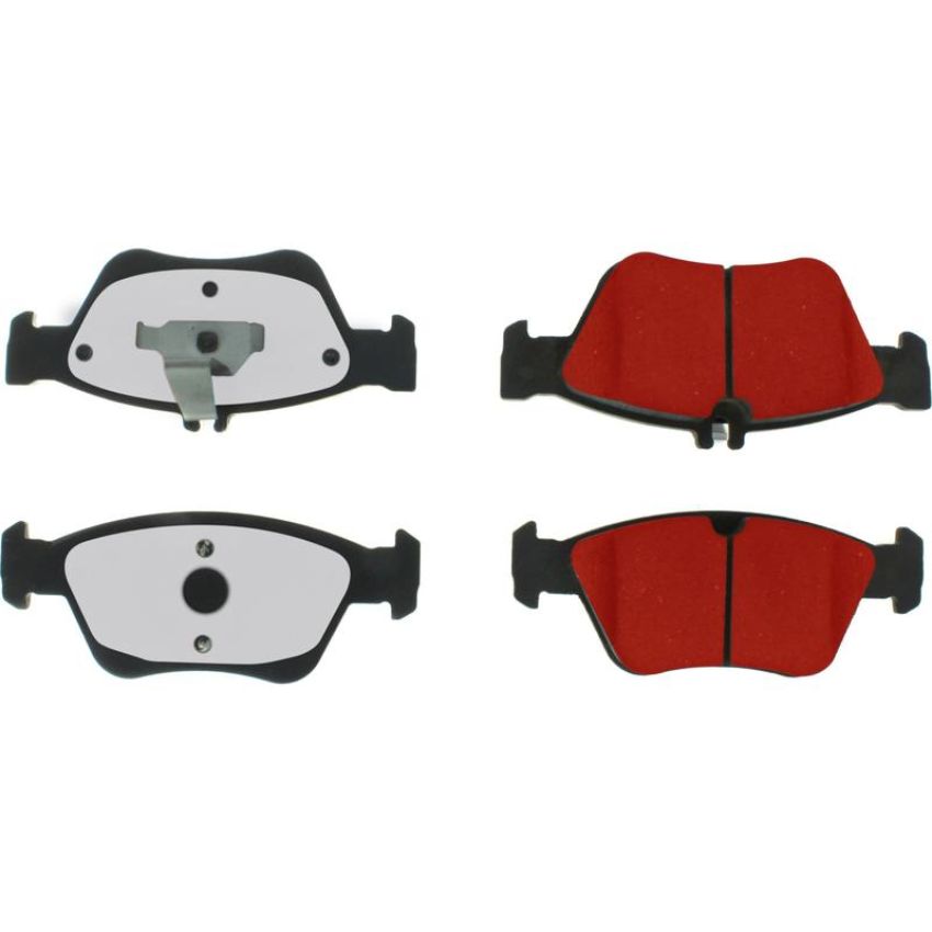 CENTRIC PARTS 500.07001 PQ PRO Disc Brake Pads with Hardware