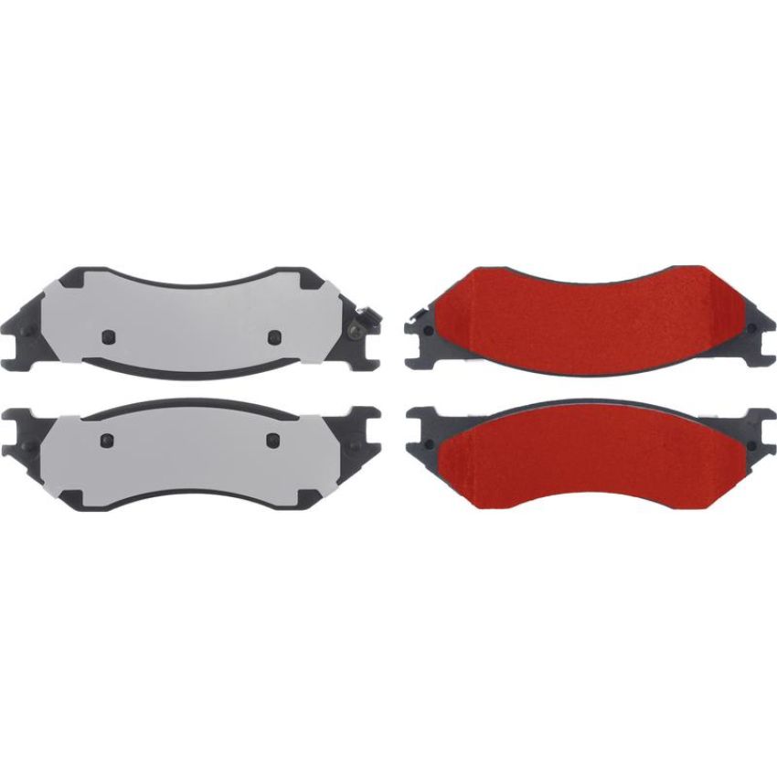 CENTRIC PARTS 500.07020 PQ PRO Disc Brake Pads with Hardware