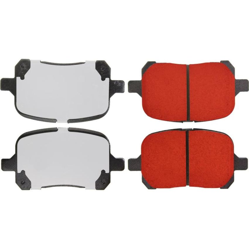 CENTRIC PARTS 500.07070 PQ PRO Disc Brake Pads with Hardware