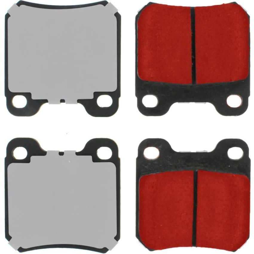 CENTRIC PARTS 500.07090 PQ PRO Disc Brake Pads with Hardware