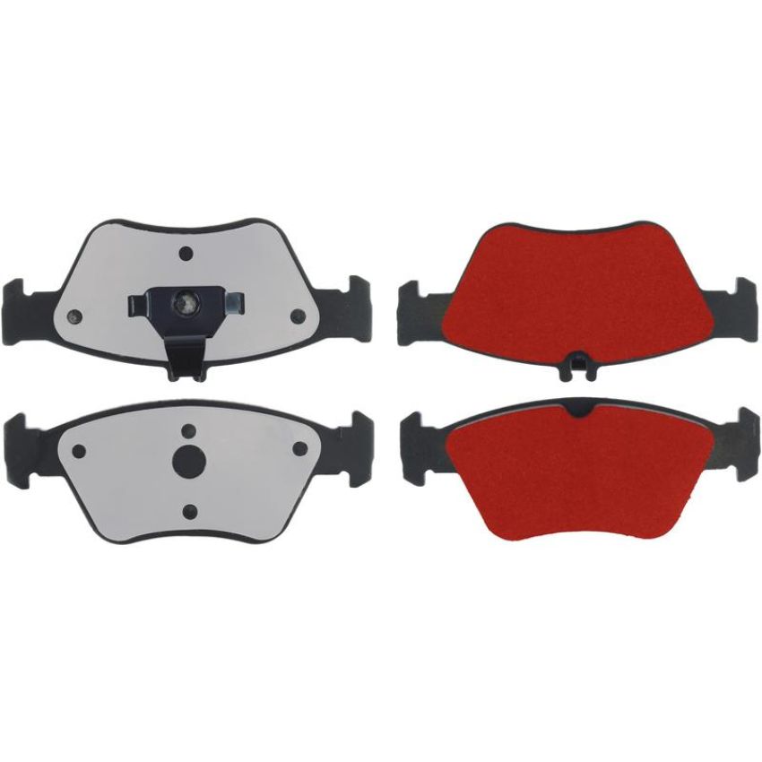 CENTRIC PARTS 500.07100 PQ PRO Disc Brake Pads with Hardware