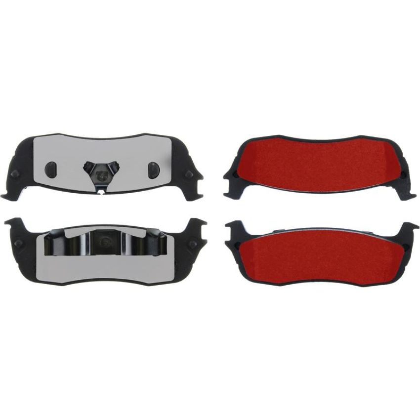 CENTRIC PARTS 500.07110 PQ PRO Disc Brake Pads with Hardware