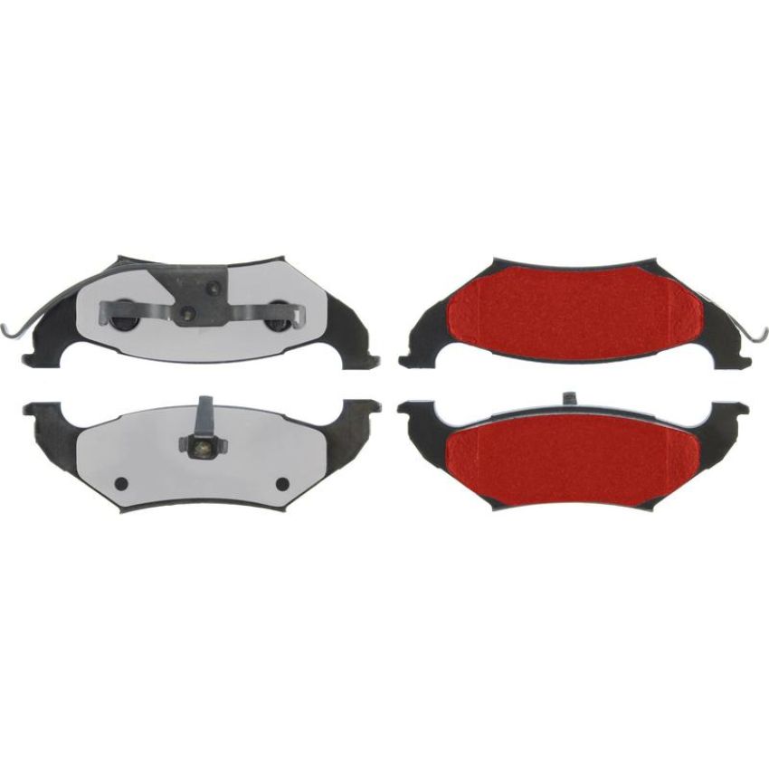 CENTRIC PARTS 500.07150 PQ PRO Disc Brake Pads with Hardware