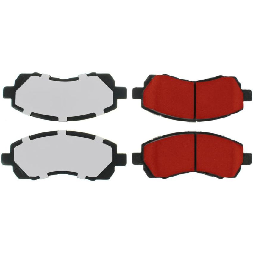 CENTRIC PARTS 500.07220 PQ PRO Disc Brake Pads with Hardware