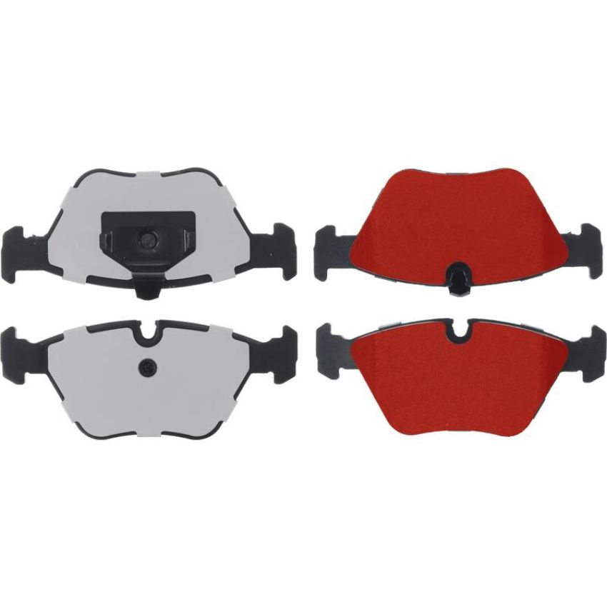 CENTRIC PARTS 500.07250 PQ PRO Disc Brake Pads with Hardware