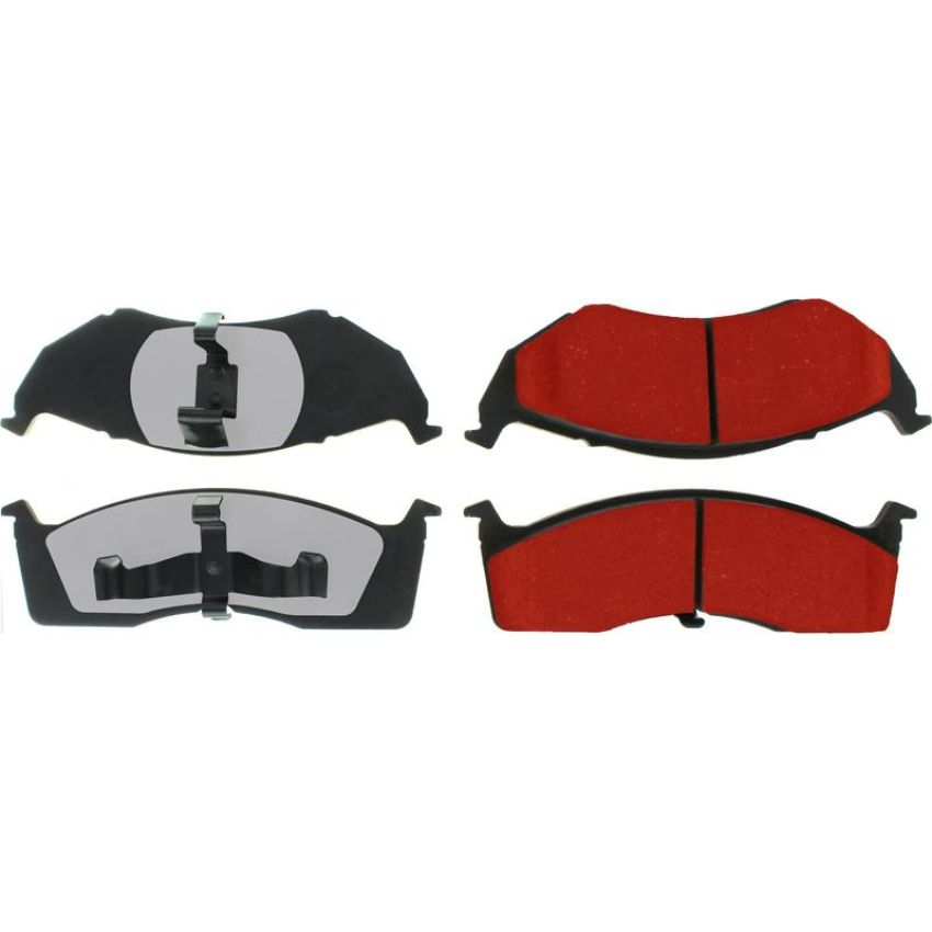 CENTRIC PARTS 500.07300 PQ PRO Disc Brake Pads with Hardware