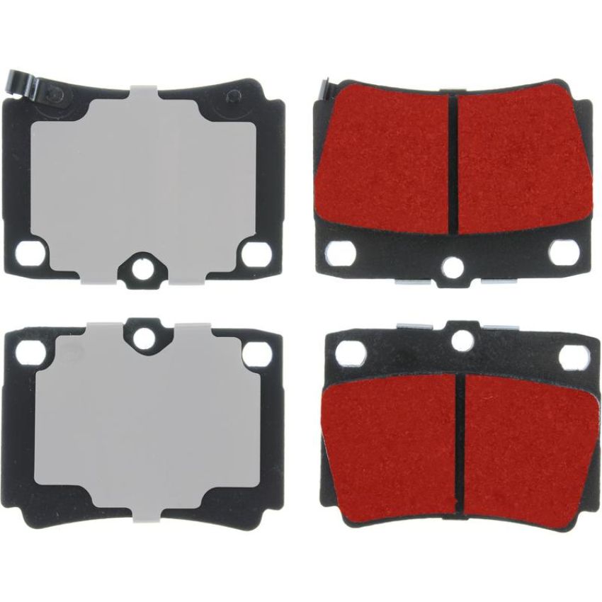 CENTRIC PARTS 500.07330 PQ PRO Disc Brake Pads with Hardware