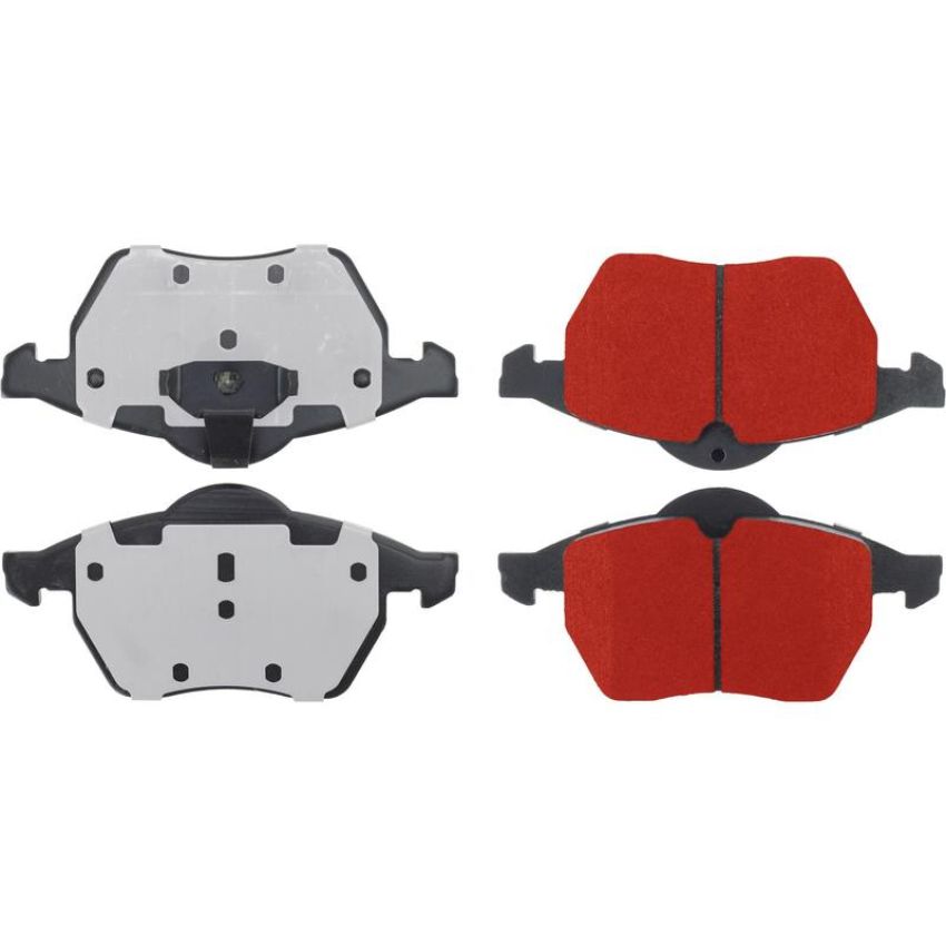CENTRIC PARTS 500.07360 PQ PRO Disc Brake Pads with Hardware