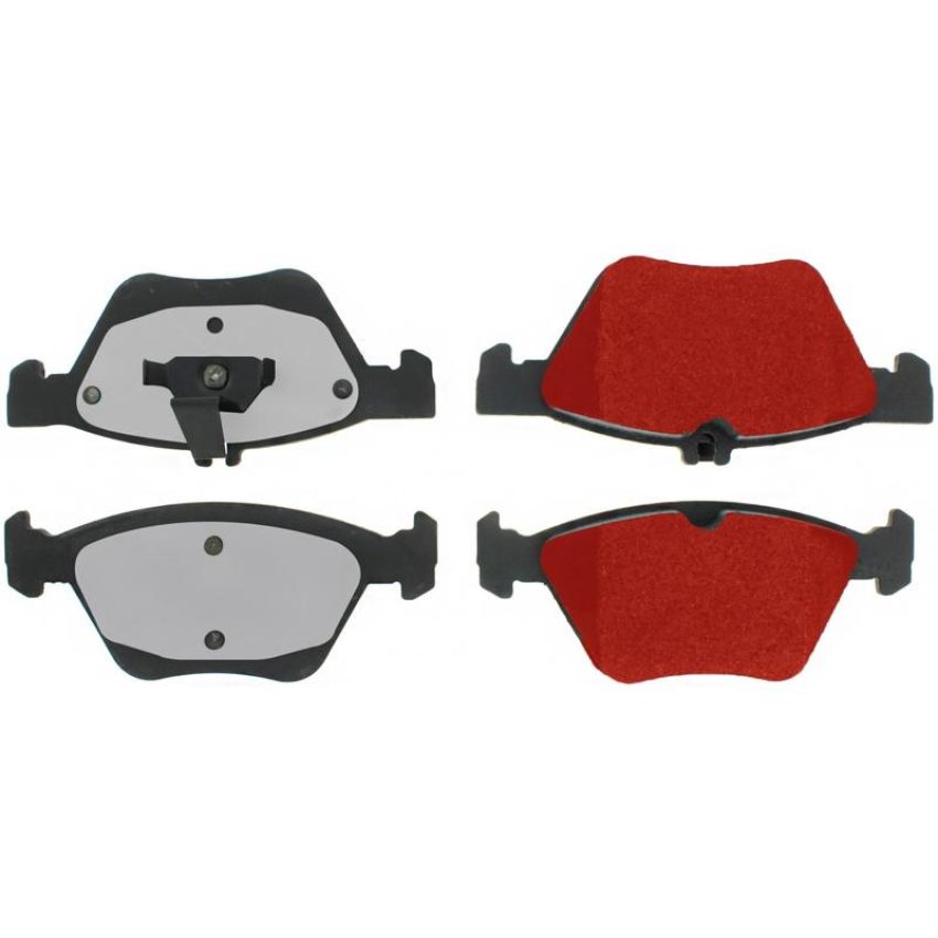 CENTRIC PARTS 500.07400 PQ PRO Disc Brake Pads with Hardware