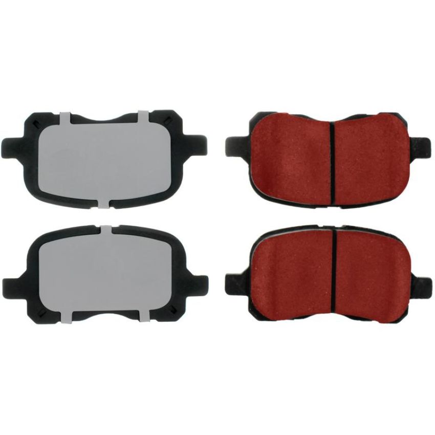 CENTRIC PARTS 500.07410 PQ PRO Disc Brake Pads with Hardware