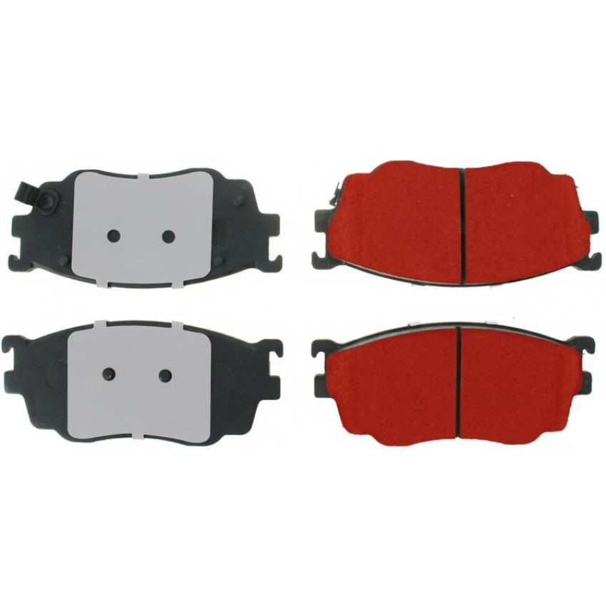 CENTRIC PARTS 500.07550 PQ PRO Disc Brake Pads with Hardware