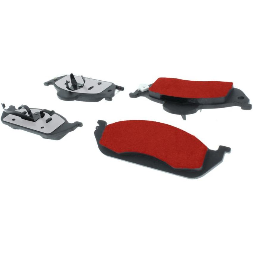CENTRIC PARTS 500.07600 PQ PRO Disc Brake Pads with Hardware