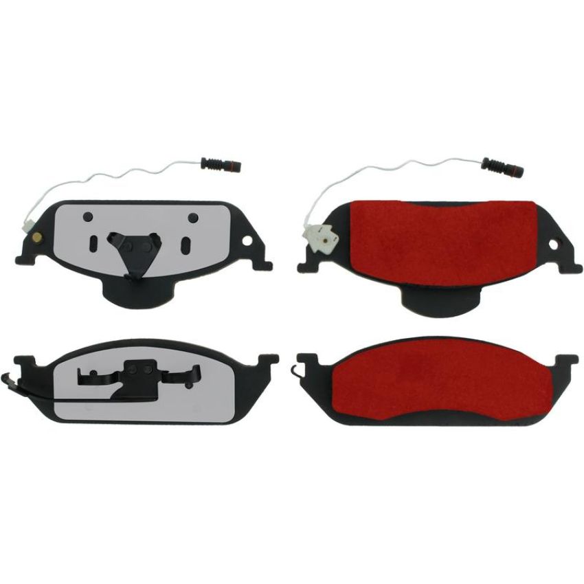 CENTRIC PARTS 500.07600 PQ PRO Disc Brake Pads with Hardware
