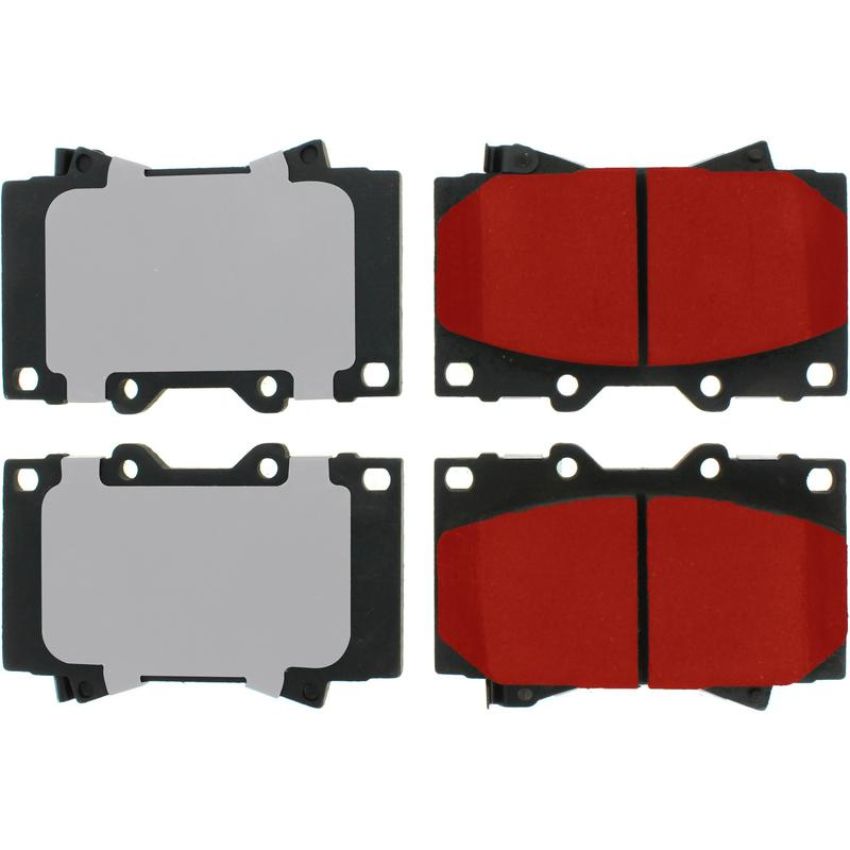 CENTRIC PARTS 500.07720 PQ PRO Disc Brake Pads with Hardware