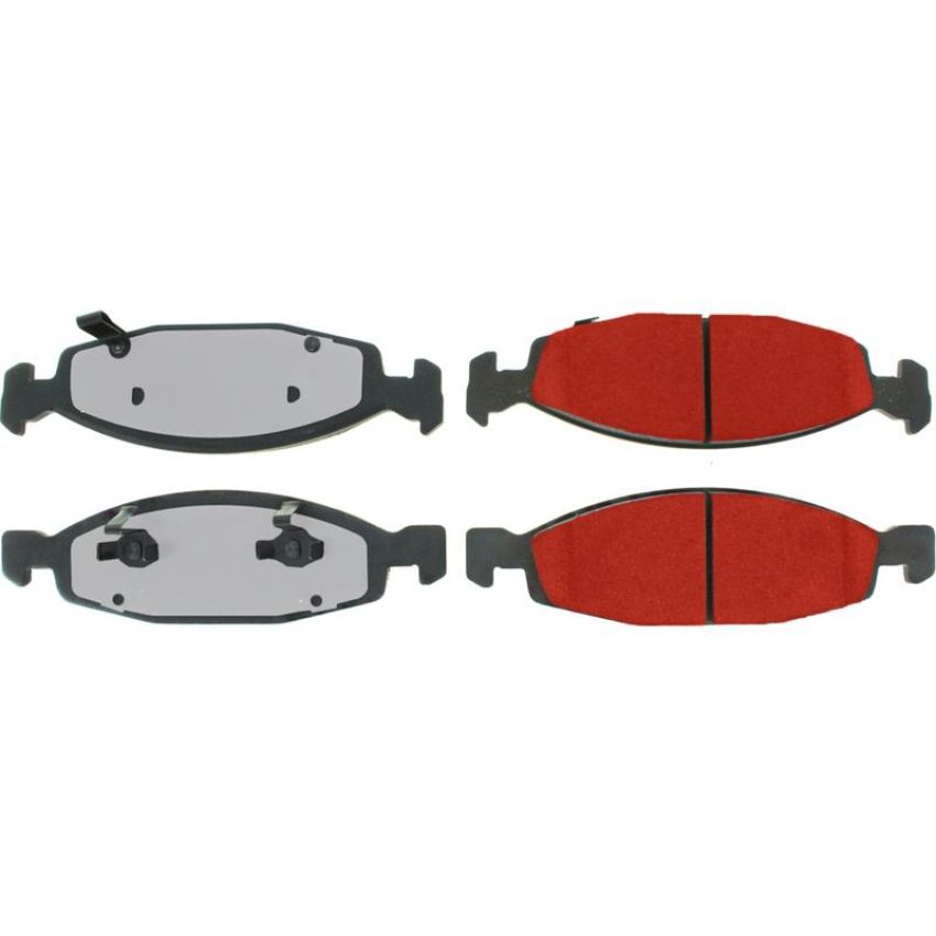 CENTRIC PARTS 500.07900 PQ PRO Disc Brake Pads with Hardware