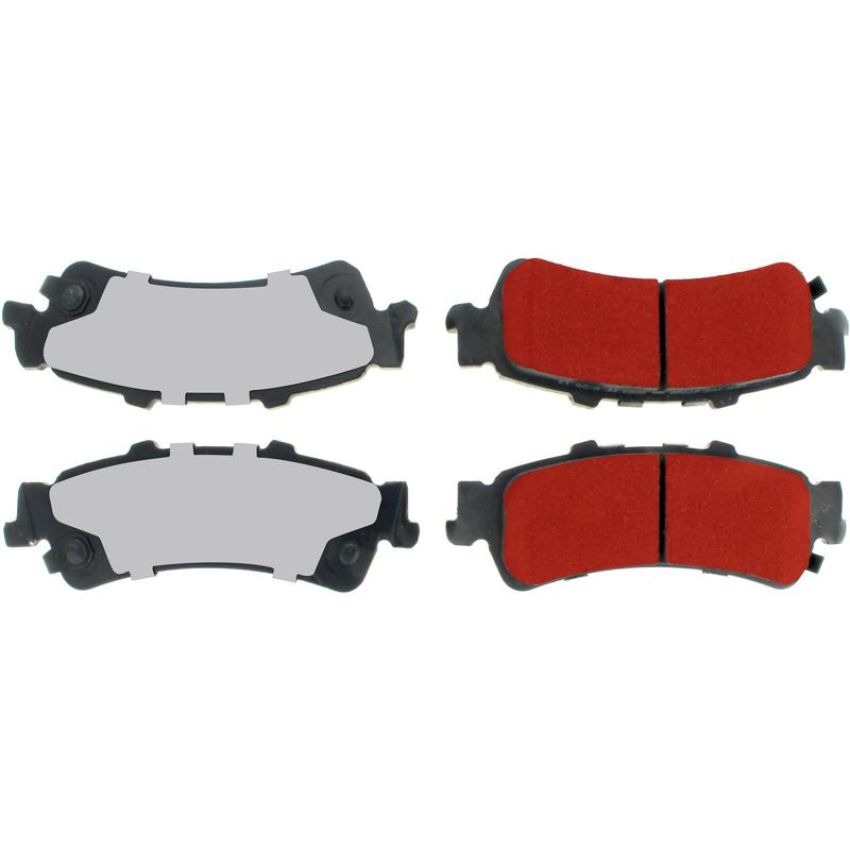CENTRIC PARTS 500.07920 PQ PRO Disc Brake Pads with Hardware