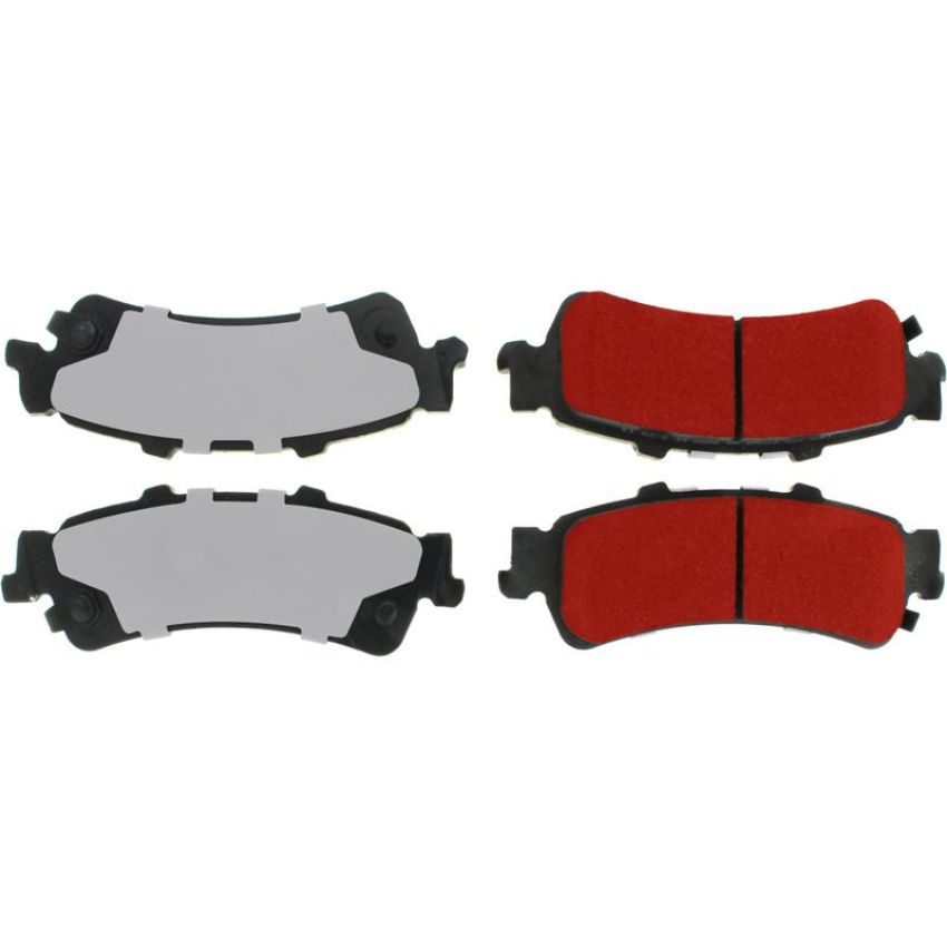 CENTRIC PARTS 500.07921 PQ PRO Disc Brake Pads with Hardware