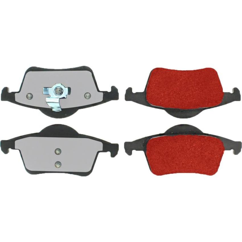 CENTRIC PARTS 500.07950 PQ PRO Disc Brake Pads with Hardware