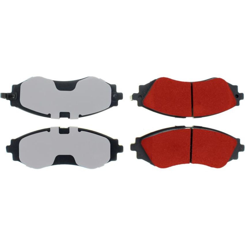 CENTRIC PARTS 500.07970 PQ PRO Disc Brake Pads with Hardware