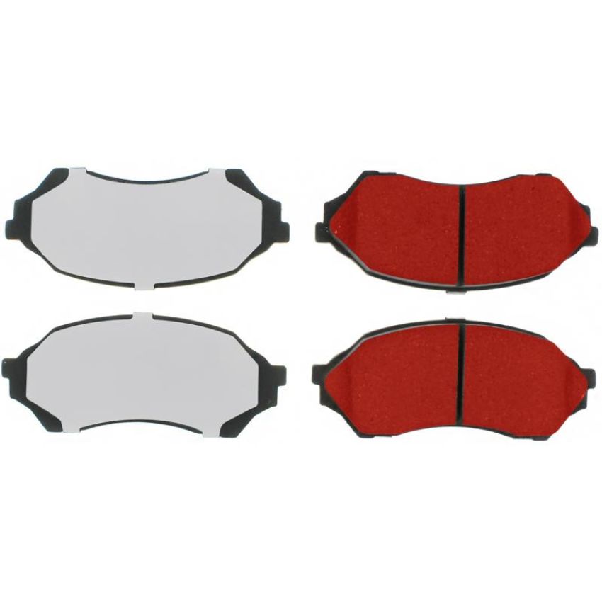 CENTRIC PARTS 500.07980 PQ PRO Disc Brake Pads with Hardware