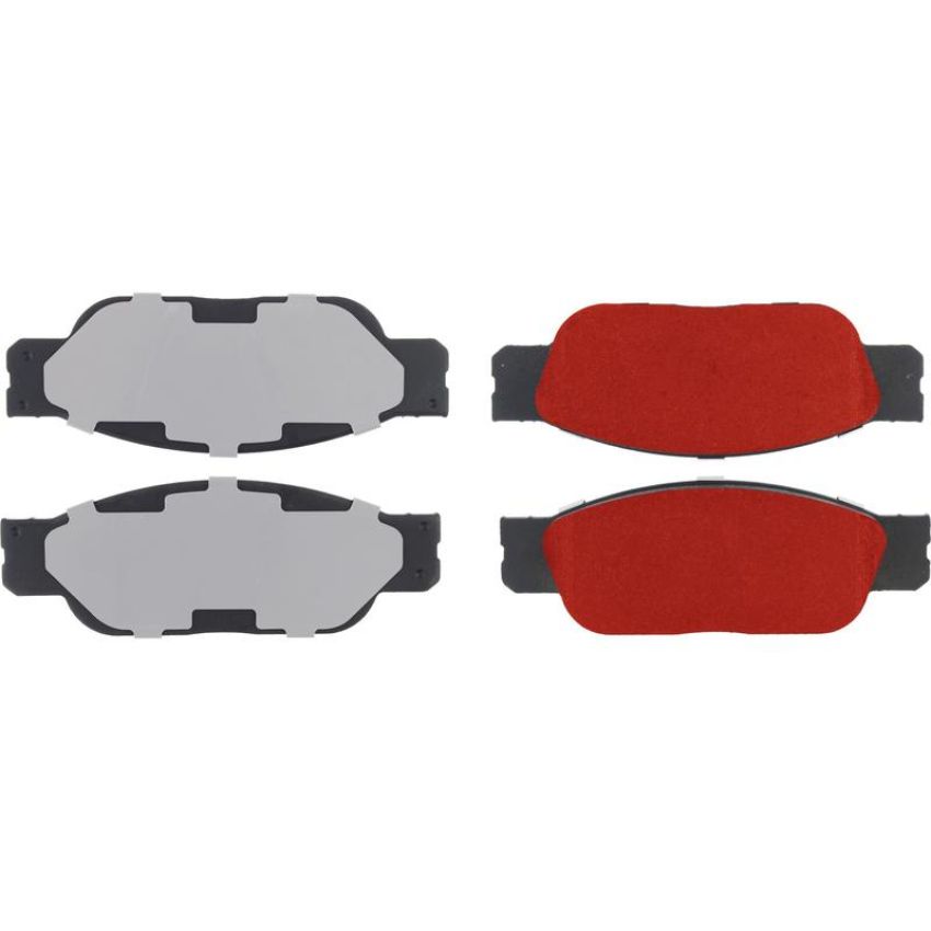 CENTRIC PARTS 500.08050 PQ PRO Disc Brake Pads with Hardware