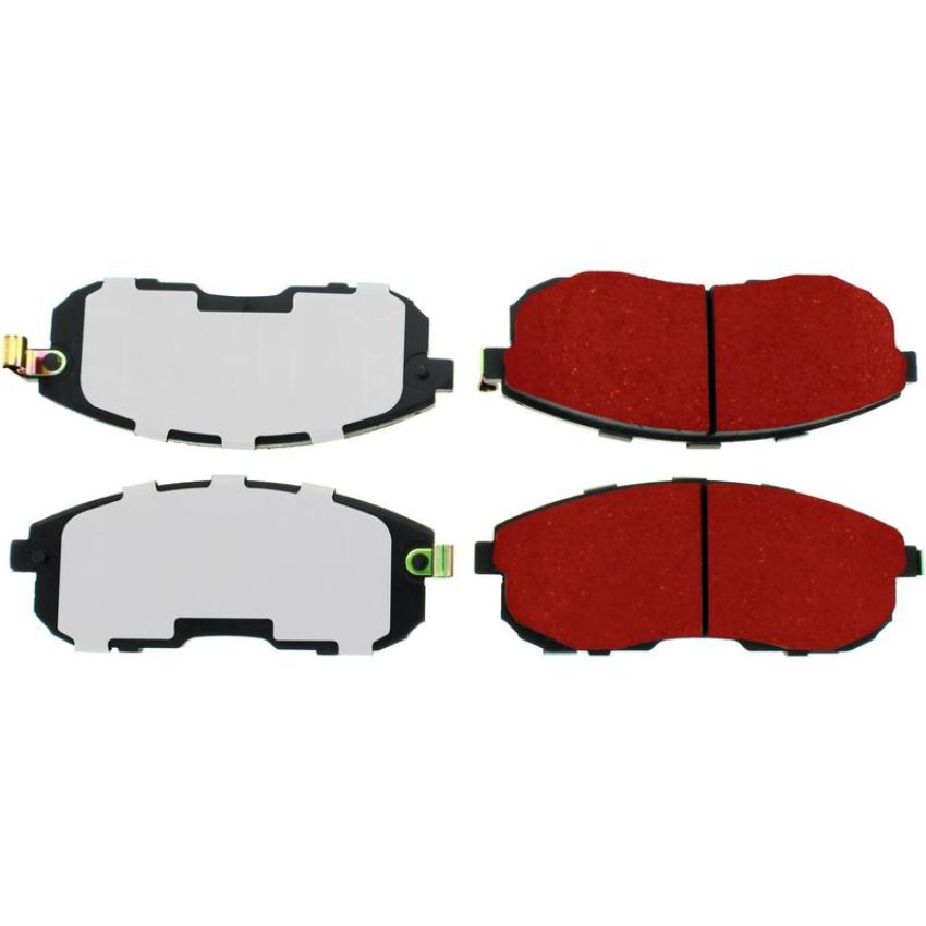 CENTRIC PARTS 500.08150 PQ PRO Disc Brake Pads with Hardware