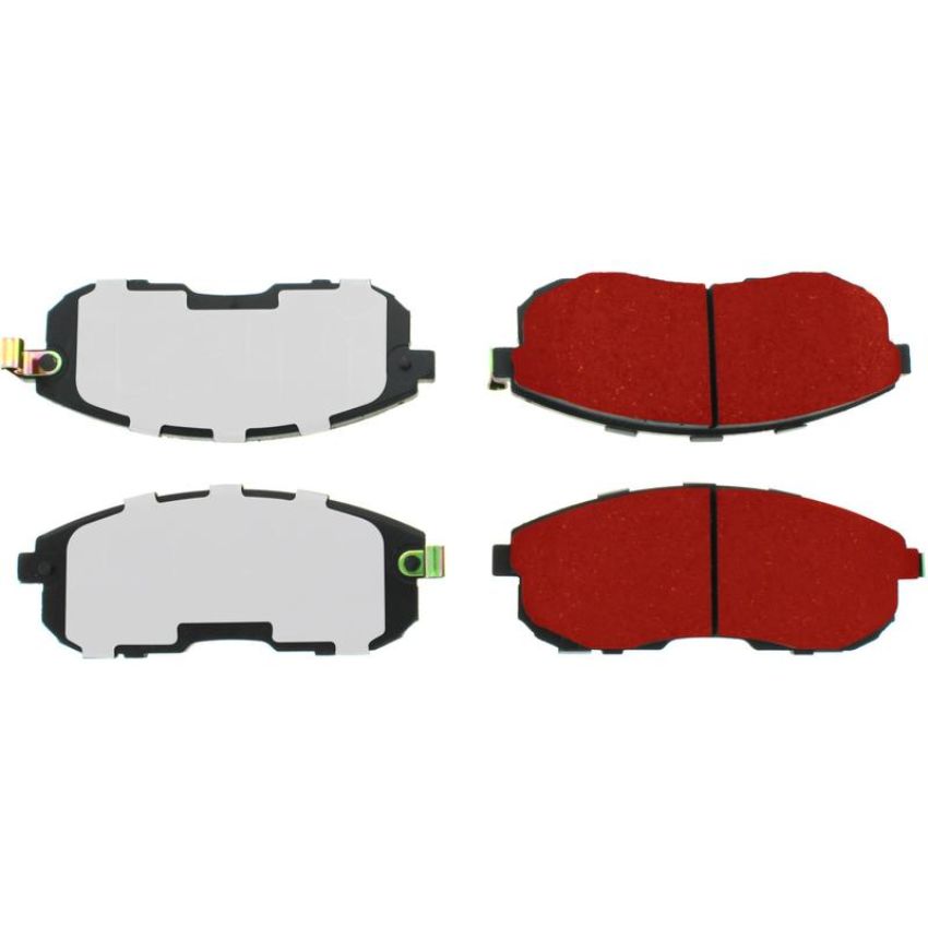 CENTRIC PARTS 500.08151 PQ PRO Disc Brake Pads with Hardware
