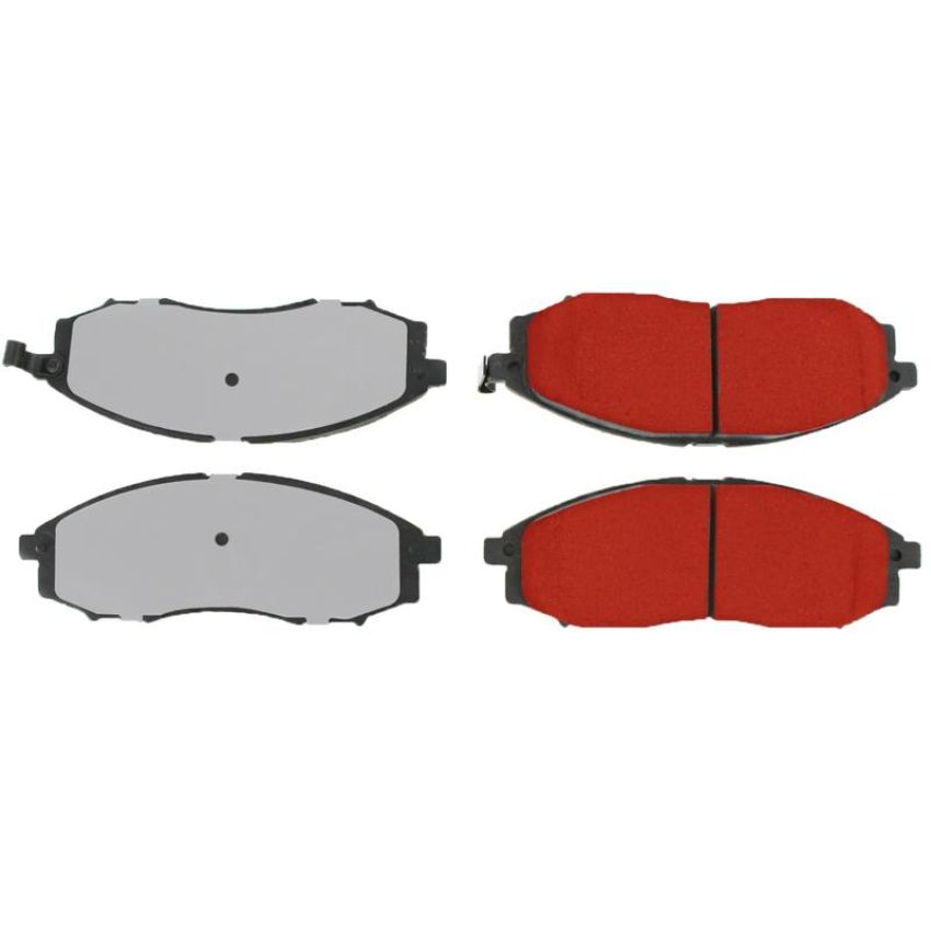 CENTRIC PARTS 500.08300 PQ PRO Disc Brake Pads with Hardware
