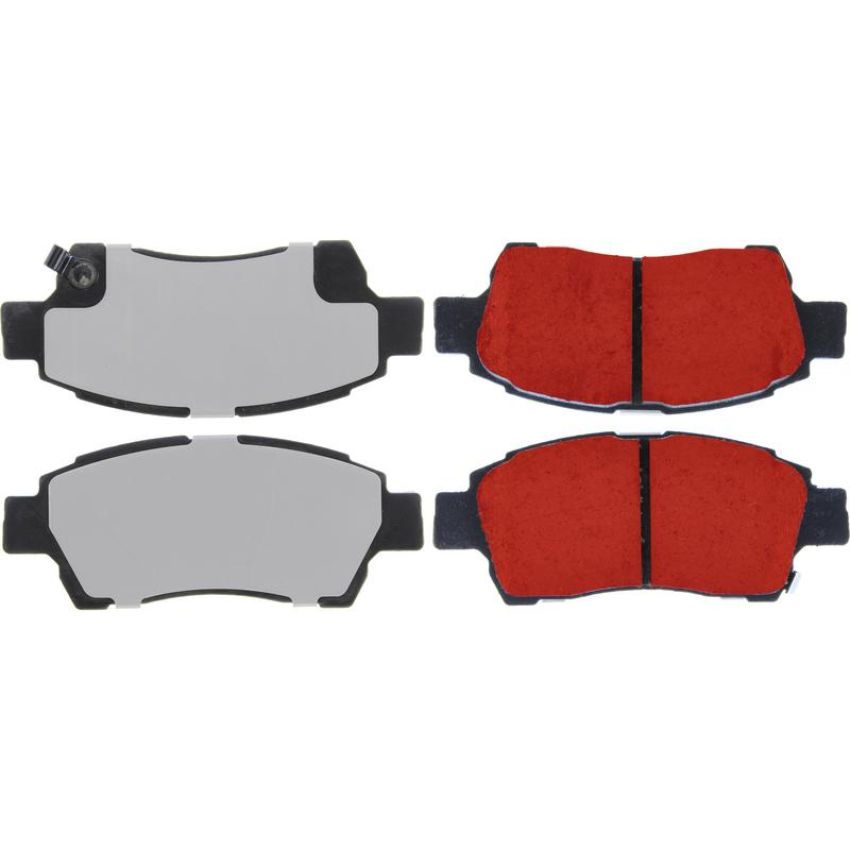 CENTRIC PARTS 500.08310 PQ PRO Disc Brake Pads with Hardware