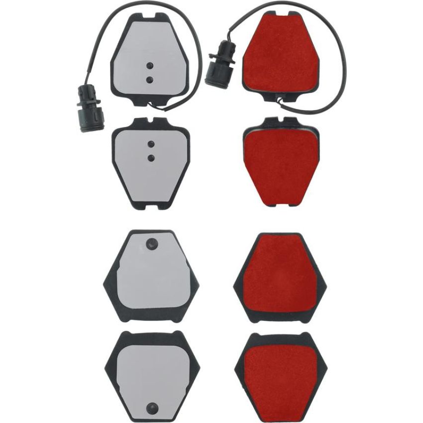 CENTRIC PARTS 500.08391 PQ PRO Disc Brake Pads with Hardware