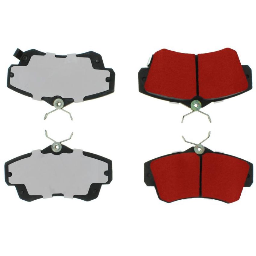 CENTRIC PARTS 500.08411 PQ PRO Disc Brake Pads with Hardware