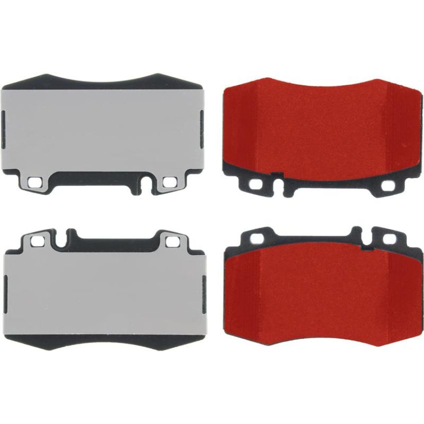CENTRIC PARTS 500.08471 PQ PRO Disc Brake Pads with Hardware
