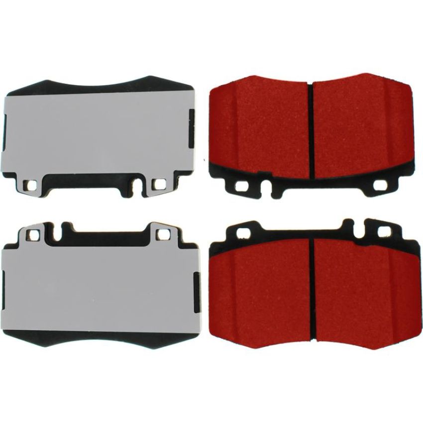 CENTRIC PARTS 500.08472 PQ PRO Disc Brake Pads with Hardware