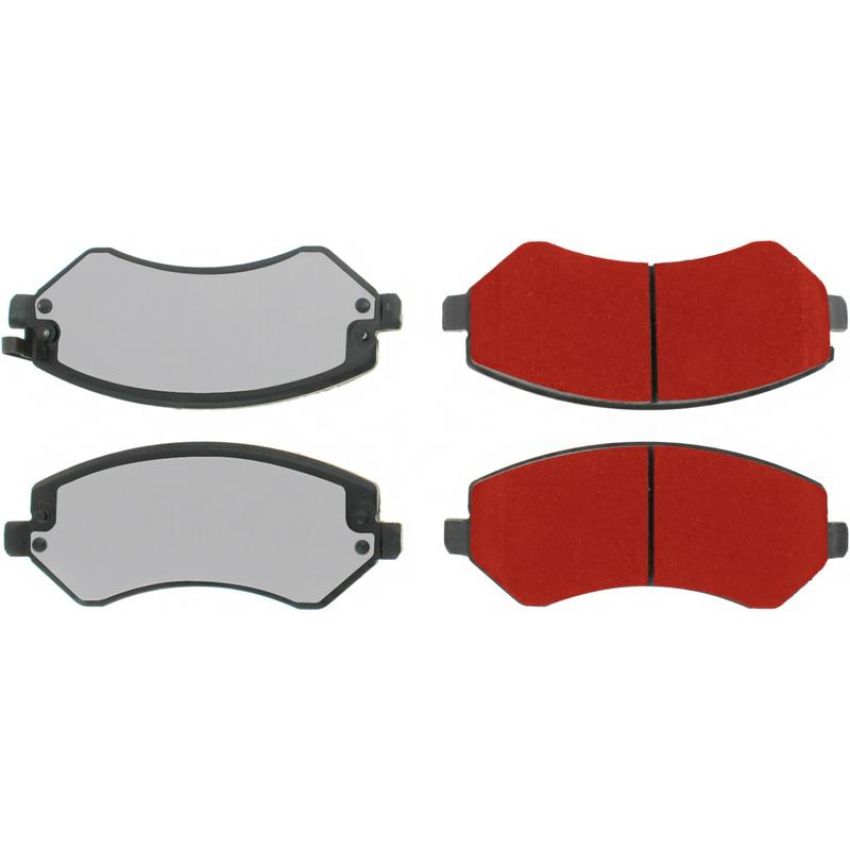 CENTRIC PARTS 500.08560 PQ PRO Disc Brake Pads with Hardware