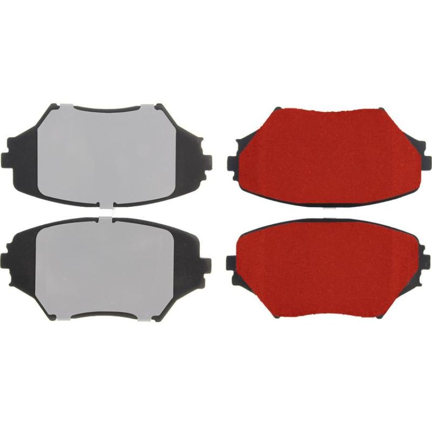 CENTRIC PARTS 500.08620 PQ PRO Disc Brake Pads with Hardware