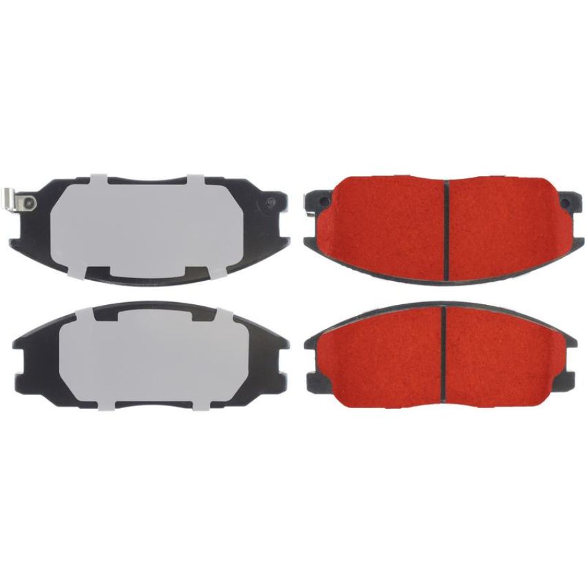 CENTRIC PARTS 500.08640 PQ PRO Disc Brake Pads with Hardware