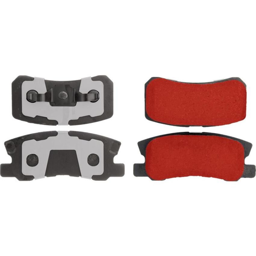 CENTRIC PARTS 500.08680 PQ PRO Disc Brake Pads with Hardware