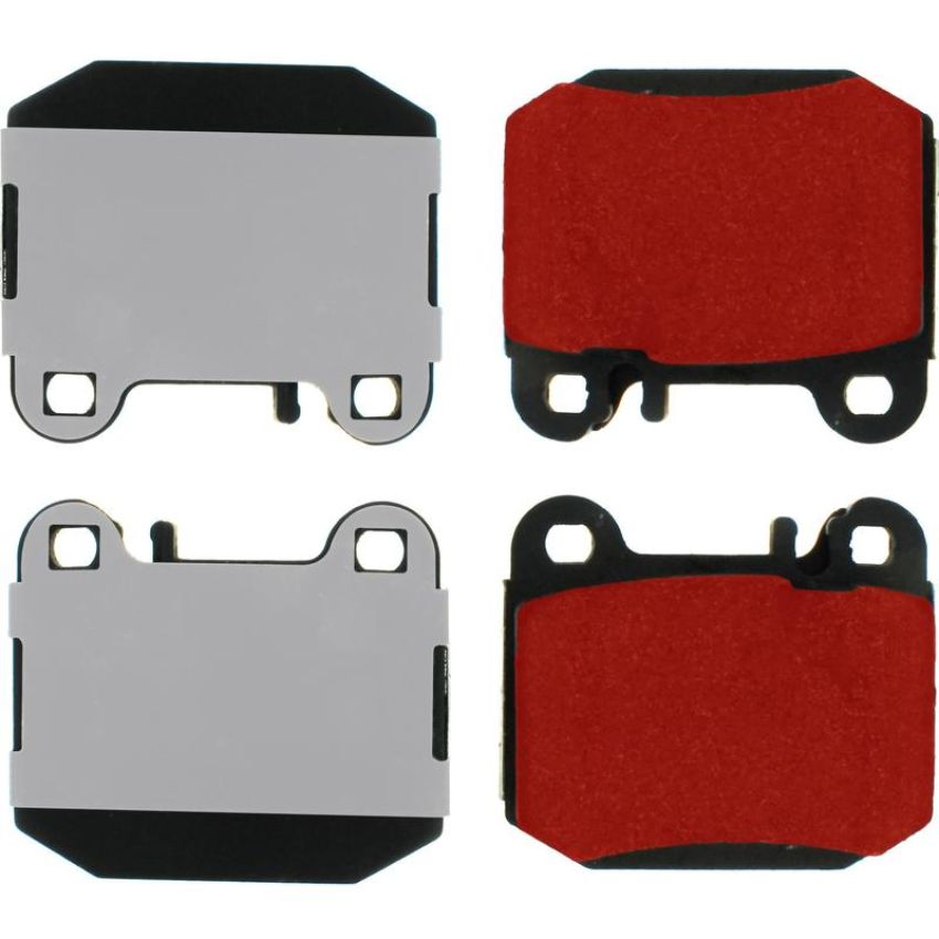 CENTRIC PARTS 500.08740 PQ PRO Disc Brake Pads with Hardware