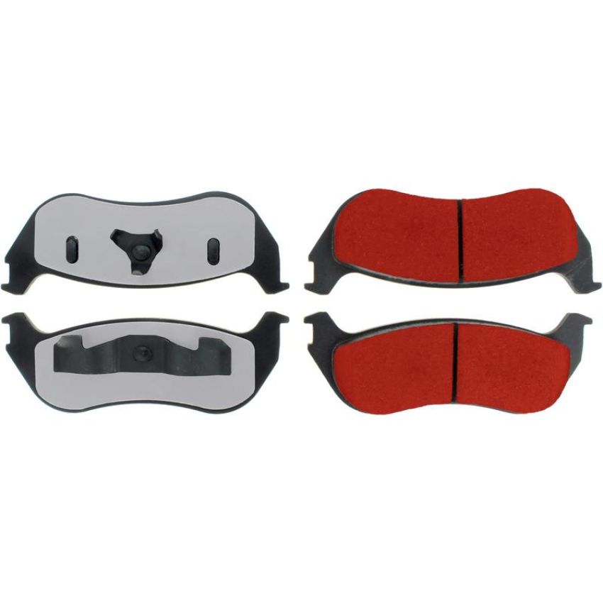 CENTRIC PARTS 500.08810 PQ PRO Disc Brake Pads with Hardware