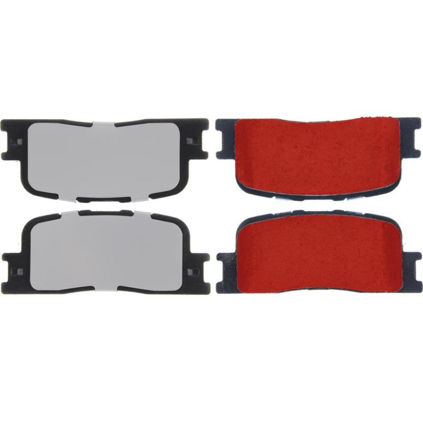 CENTRIC PARTS 500.08851 PQ PRO Disc Brake Pads with Hardware