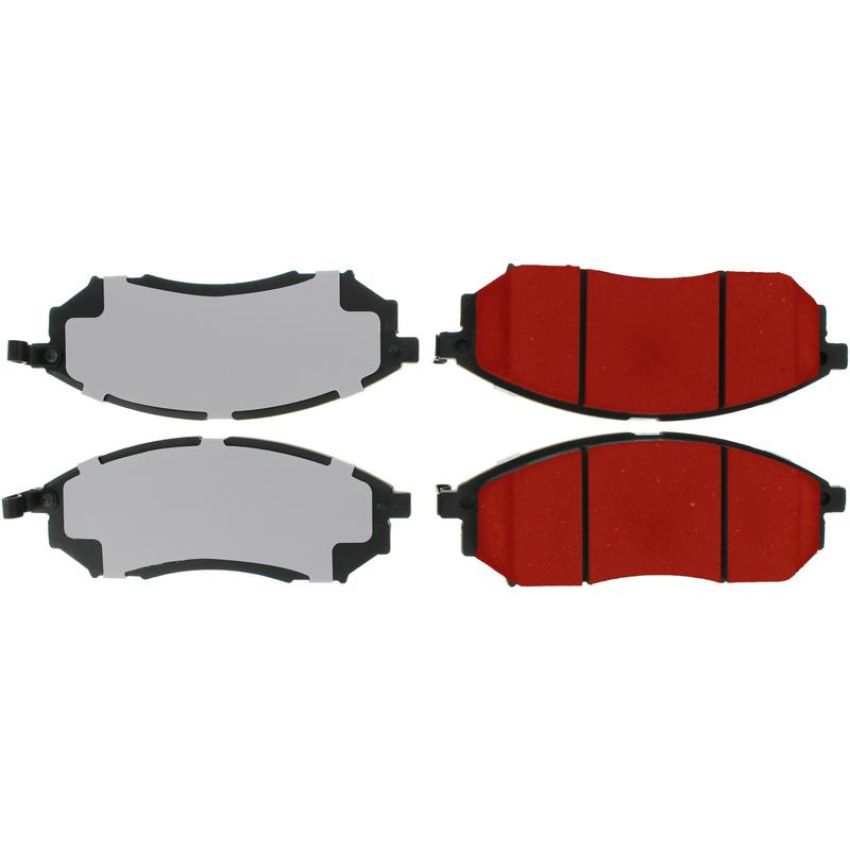 CENTRIC PARTS 500.08880 PQ PRO Disc Brake Pads with Hardware
