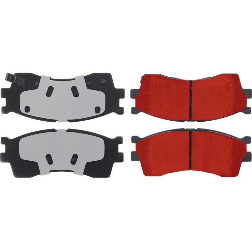 CENTRIC PARTS 500.08890 PQ PRO Disc Brake Pads with Hardware