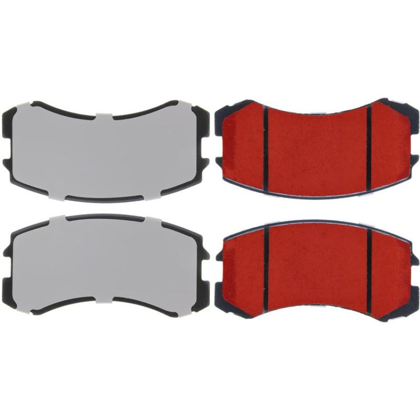 CENTRIC PARTS 500.09040 PQ PRO Disc Brake Pads with Hardware