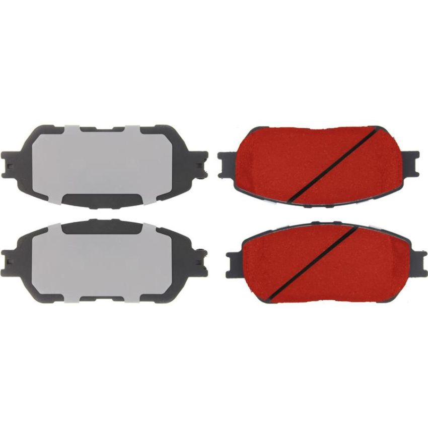 CENTRIC PARTS 500.09060 PQ PRO Disc Brake Pads with Hardware