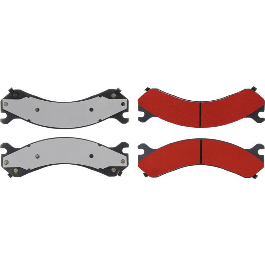 CENTRIC PARTS 500.09090 PQ PRO Disc Brake Pads with Hardware